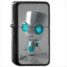 Invader Zim Oil Windproof Black Lighter Briquet Encendedor L133