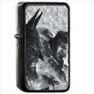 Justice League Oil Windproof Black Lighter Briquet Encendedor L246