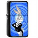 Looney Tunes Oil Windproof Black Lighter Briquet Encendedor L339