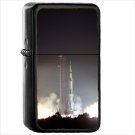 Man Made NASA Oil Windproof Black Lighter Briquet Encendedor L779