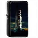 Man Made Rocket Oil Windproof Black Lighter Briquet Encendedor L781