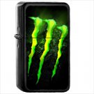 Monster Oil Windproof Black Lighter Briquet Encendedor L2