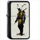 Mortal Kombat Oil Windproof Black Lighter Briquet Encendedor L532