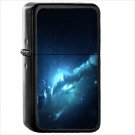 Nebula Oil Windproof Black Lighter Briquet Encendedor L549
