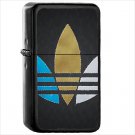 Products Adidas Oil Windproof Black Lighter Briquet Encendedor L2619