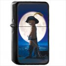 Puss In Boots Oil Windproof Black Lighter Briquet Encendedor L511