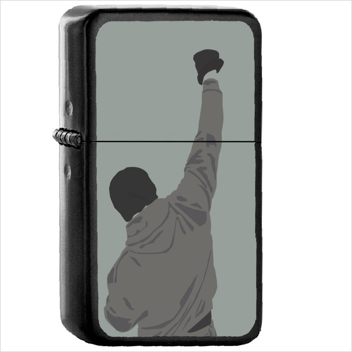 Rocky Oil Windproof Black Lighter Briquet Encendedor L592