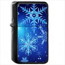 Snowflake Oil Windproof Black Lighter Briquet Encendedor L145