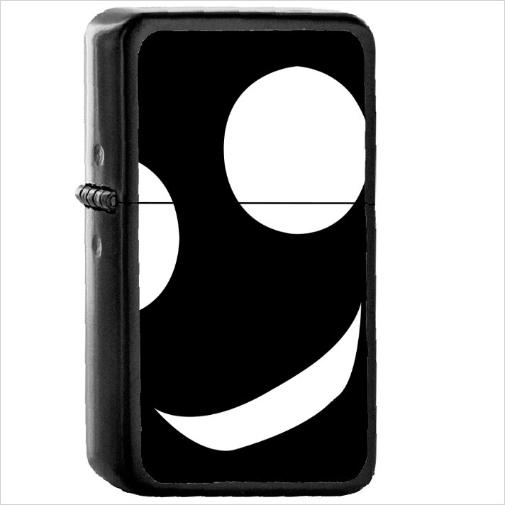 Soul Eater Oil Windproof Black Lighter Briquet Encendedor L253