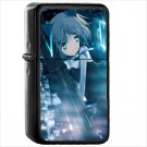Strike Witches Oil Windproof Black Lighter Briquet Encendedor L210