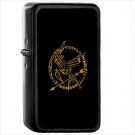 Movie The Hunger Games Oil Windproof Black Lighter Briquet Encendedor L2439