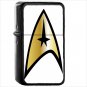Movie Star Trek Oil Windproof Black Lighter Briquet Encendedor L288