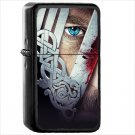 TV Show Vikings Oil Windproof Black Lighter Briquet Encendedor L887