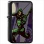 Green Arrow Oil Windproof Black Lighter Briquet Encendedor L16