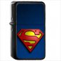 Superman Oil Windproof Black Lighter Briquet Encendedor L368