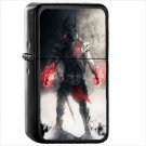 Fantasy Knight Oil Windproof Black Lighter Briquet Encendedor L3280
