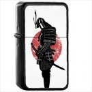 Fantasy Samurai Oil Windproof Black Lighter Briquet Encendedor L1687