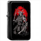 Fantasy Samurai Oil Windproof Black Lighter Briquet Encendedor L2961
