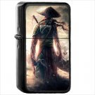 Fantasy Warrior Oil Windproof Black Lighter Briquet Encendedor L704