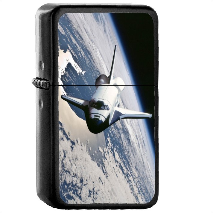 Vehicles Space Shuttle Space Shuttles Oil Windproof Black Lighter Briquet Encendedor L777