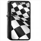 Artistic 3D Art Oil Windproof Black Lighter Briquet Encendedor L3652