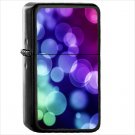 Artistic Colors Oil Windproof Black Lighter Briquet Encendedor L1757