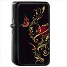 Artistic Cute Oil Windproof Black Lighter Briquet Encendedor L1049