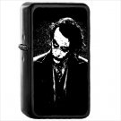 Artistic Joker Oil Windproof Black Lighter Briquet Encendedor L1762