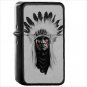 Artistic Native American Oil Windproof Black Lighter Briquet Encendedor L938