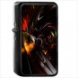 Artistic Oil Windproof Black Lighter Briquet Encendedor L92