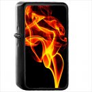 Artistic Other Oil Windproof Black Lighter Briquet Encendedor L2108