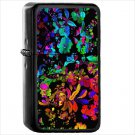 Artistic Psychedelic Oil Windproof Black Lighter Briquet Encendedor L905