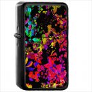 Artistic Psychedelic Oil Windproof Black Lighter Briquet Encendedor L906