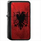 Misc Flag Of Albania Flags Country Oil Windproof Black Lighter Briquet Encendedor L934