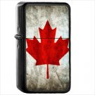 Misc Flag Of Canada Country Flags Oil Windproof Black Lighter Briquet Encendedor L2690