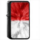 Misc Country Flag Of Indonesia Flags Oil Windproof Black Lighter Briquet Encendedor L3174