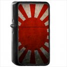 Misc Flag Of Japan Flags Country Oil Windproof Black Lighter Briquet Encendedor L2366