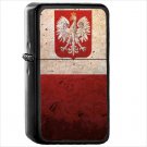 Misc flag of poland Flags Country Oil Windproof Black Lighter Briquet Encendedor L3658