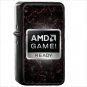 Technology AMD Oil Windproof Black Lighter Briquet Encendedor L2246