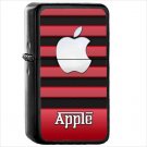 Technology Apple Oil Windproof Black Lighter Briquet Encendedor L1167