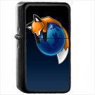 Technology Firefox Oil Windproof Black Lighter Briquet Encendedor L2234