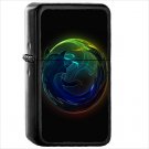 Technology Firefox Oil Windproof Black Lighter Briquet Encendedor L2237