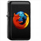 Technology Firefox Oil Windproof Black Lighter Briquet Encendedor L2239