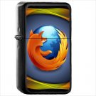 Technology Firefox Oil Windproof Black Lighter Briquet Encendedor L2251