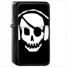 Technology Hacker Oil Windproof Black Lighter Briquet Encendedor L2414