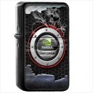 Technology Nvidia Oil Windproof Black Lighter Briquet Encendedor L2250