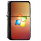 Technology Windows 7 Windows Oil Windproof Black Lighter Briquet Encendedor L3286