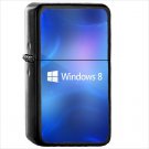 Technology Windows 8 Windows Oil Windproof Black Lighter Briquet Encendedor L714