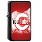 Technology Youtube Oil Windproof Black Lighter Briquet Encendedor L2242