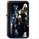 Assassin's Creed III Assassin's Creed Oil Windproof Black Lighter Briquet Encendedor L575